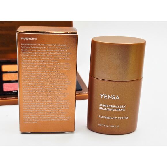 Natasha Denona Bronze Eyeshadow Palette w/ Yensa Super Serum Silk Bronzing Drops - Picture 4 of 5